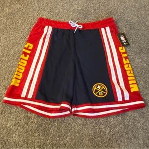 Official NBA Denver Nuggets shorts